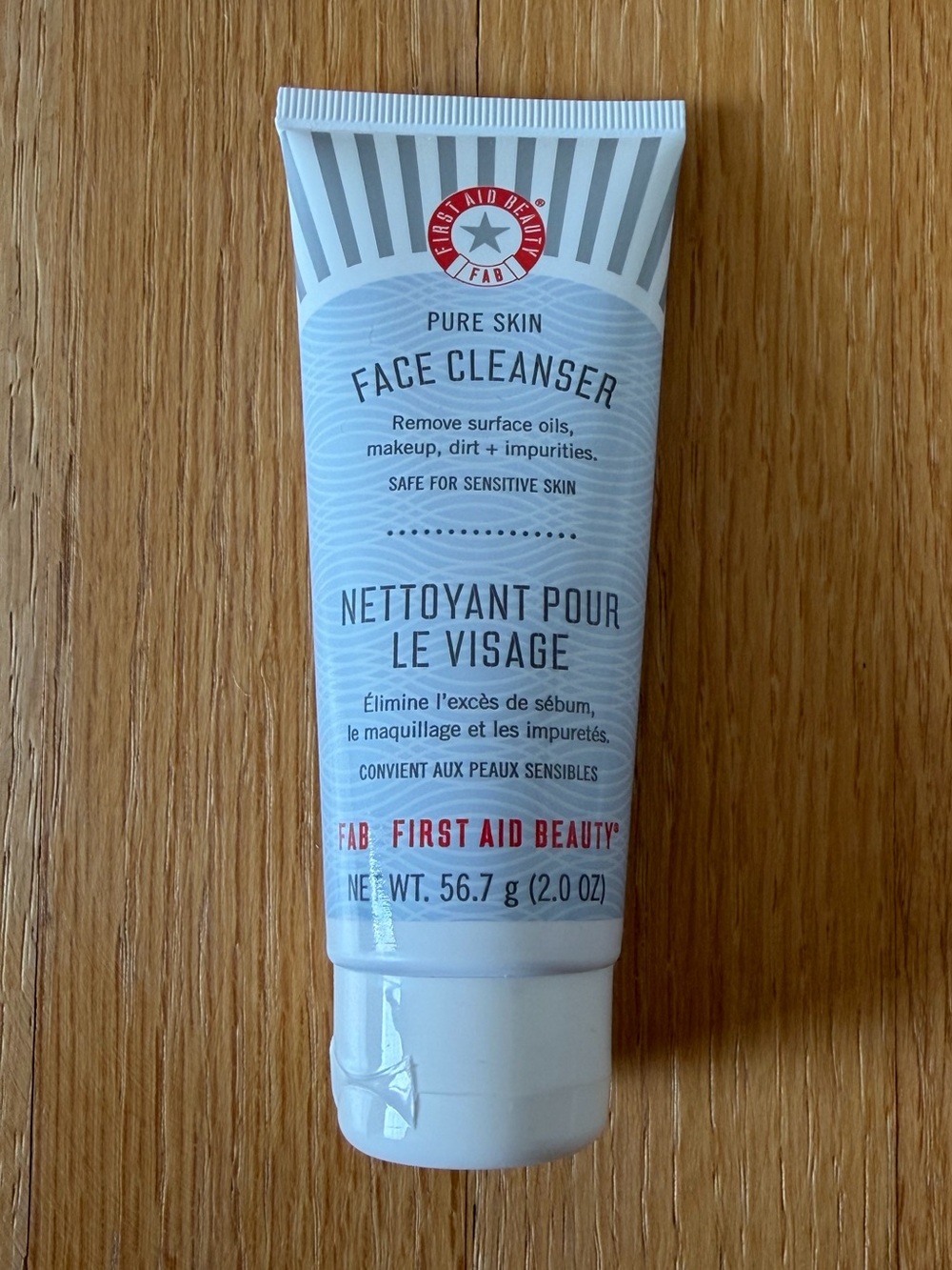 First Aid Beauty Pure Skin Face Cleanser 2 oz